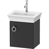 Duravit - White Tulip Wall-Mounted Vanity Unit Graphite - Graphite High Gloss