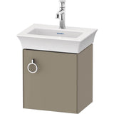 Duravit - White Tulip Wall-Mounted Vanity Unit Stone Gray - Stone Gray High Gloss