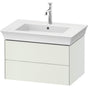 Duravit - White Tulip Wall-Mounted Vanity Unit White Satin Matte - White Satin Matte