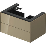 White Tulip Wall-Mounted Vanity Unit White Satin Matte