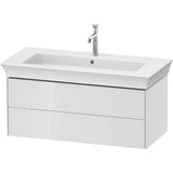 Duravit - White Tulip Wall-Mounted Vanity Unit White High Gloss - White High Gloss