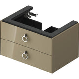 White Tulip Wall-Mounted Vanity Unit White Satin Matte