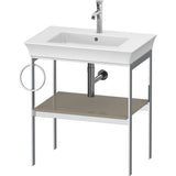 Duravit - White Tulip Floorstanding Metal Console Stone Gray High Gloss - Stone Gray High Gloss