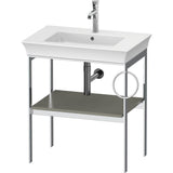 Duravit - White Tulip Floorstanding Metal Console Stone Gray Satin Matte - Stone Gray Satin Matte