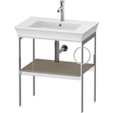 Duravit - White Tulip Floorstanding Metal Console Stone Gray High Gloss - Stone Gray High Gloss