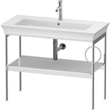 Duravit - White Tulip Floorstanding Metal Console White High Gloss - White High Gloss