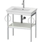 Duravit - White Tulip Floorstanding Metal Console - White Satin Matte
