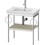 Duravit - White Tulip Floorstanding Metal Console