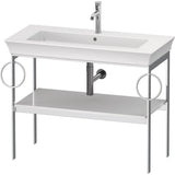Duravit - White Tulip Floorstanding Metal Console