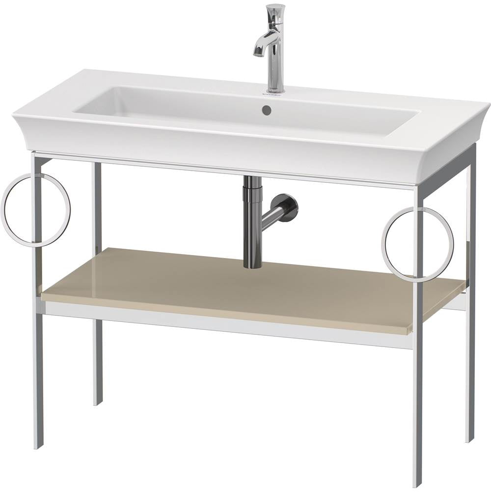 Duravit - White Tulip Floorstanding Metal Console