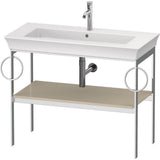 Duravit - White Tulip Floorstanding Metal Console