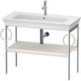 Duravit - White Tulip Floorstanding Metal Console