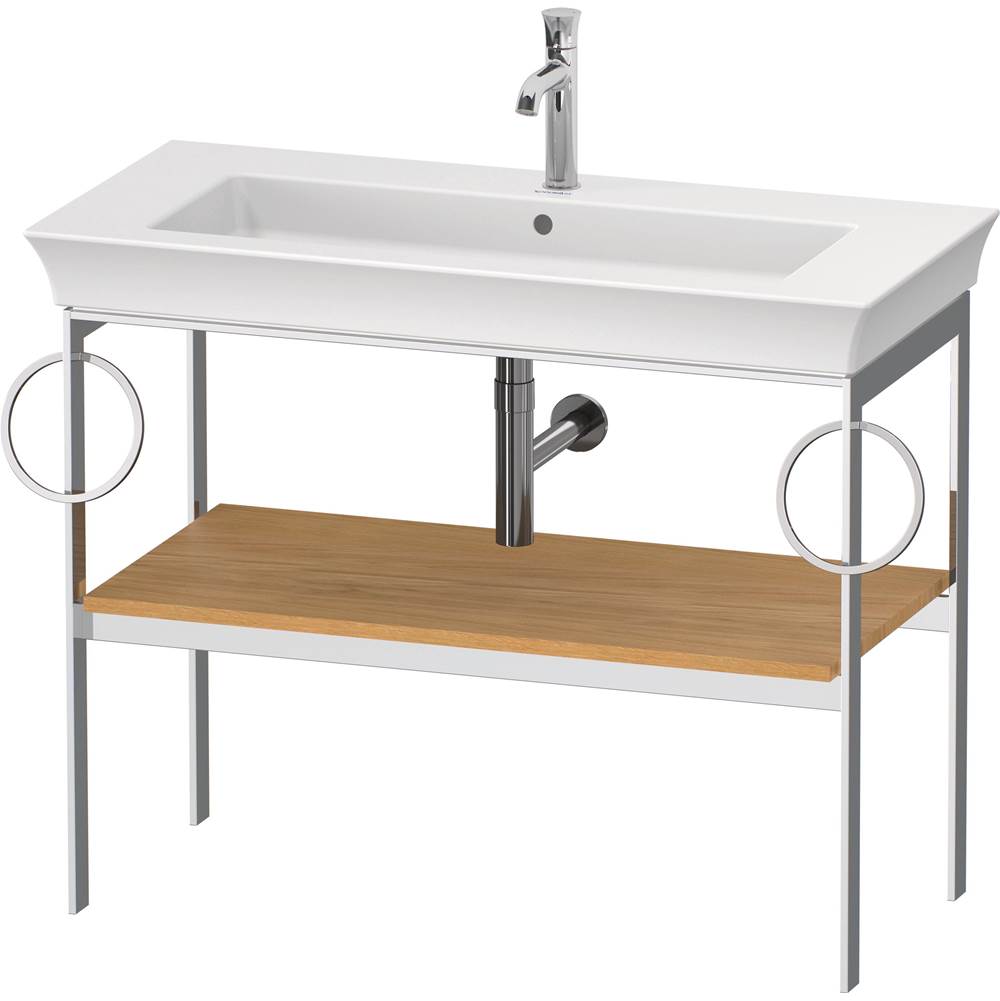 Duravit - White Tulip Floorstanding Metal Console