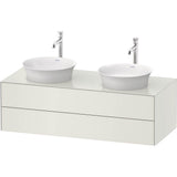 Duravit - White Tulip Wall-Mounted Vanity Unit White - White Satin Matte