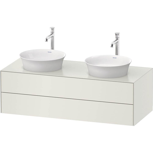 Duravit - White Tulip Wall-Mounted Vanity Unit White - White Satin Matte