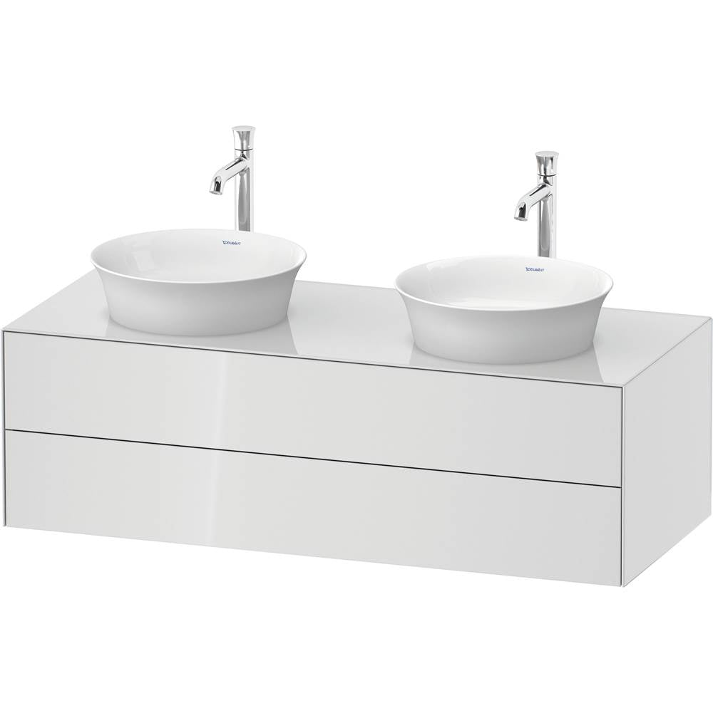 Duravit - White Tulip Wall-Mounted Vanity Unit White - White High Gloss