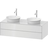 Duravit - White Tulip Wall-Mounted Vanity Unit White - White High Gloss
