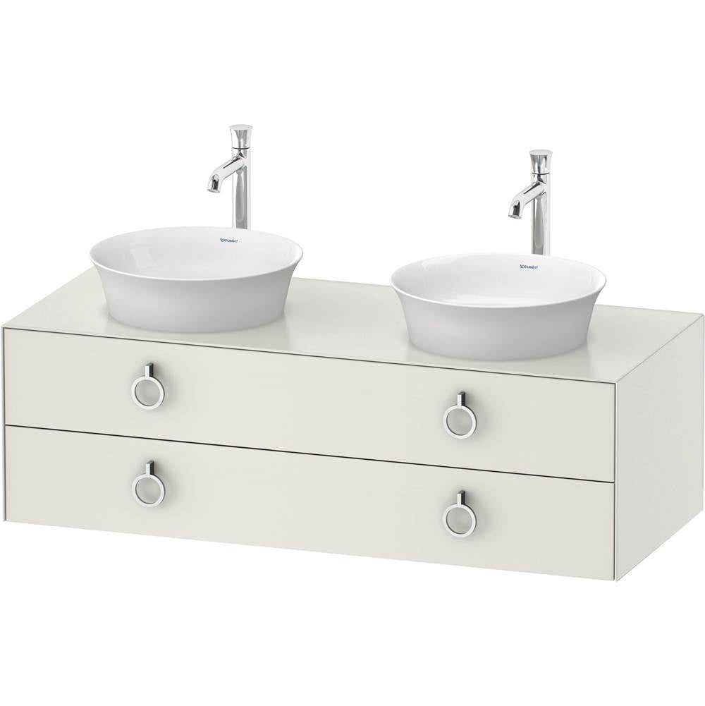Duravit - White Tulip Wall-Mounted Vanity Unit White - White Satin Matte