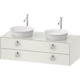 Duravit - White Tulip Wall-Mounted Vanity Unit White - White Satin Matte
