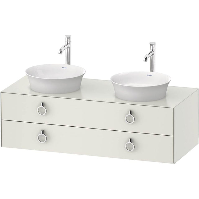 Duravit - White Tulip Wall-Mounted Vanity Unit White - White Satin Matte