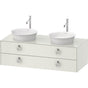 Duravit - White Tulip Wall-Mounted Vanity Unit White - White Satin Matte