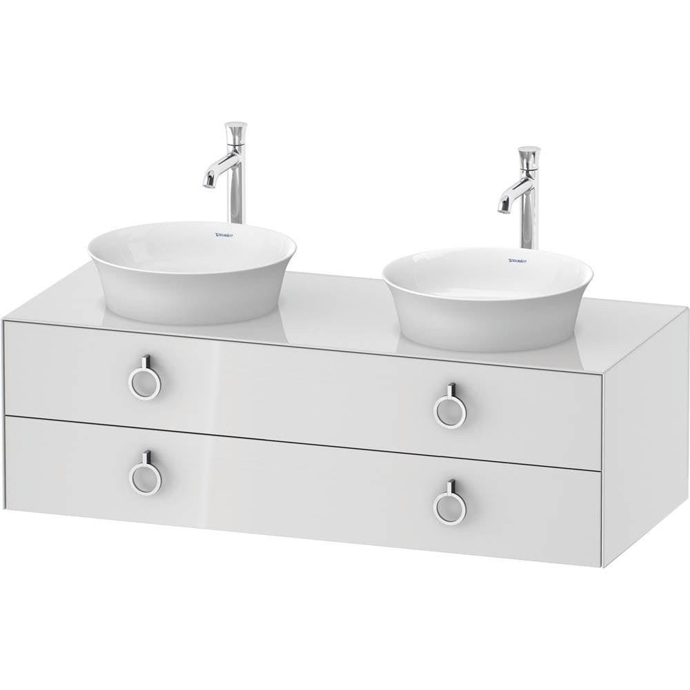 Duravit - White Tulip Wall-Mounted Vanity Unit White - White High Gloss