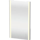 Duravit - XSquare Mirror with Lighting Chrome - Chrome