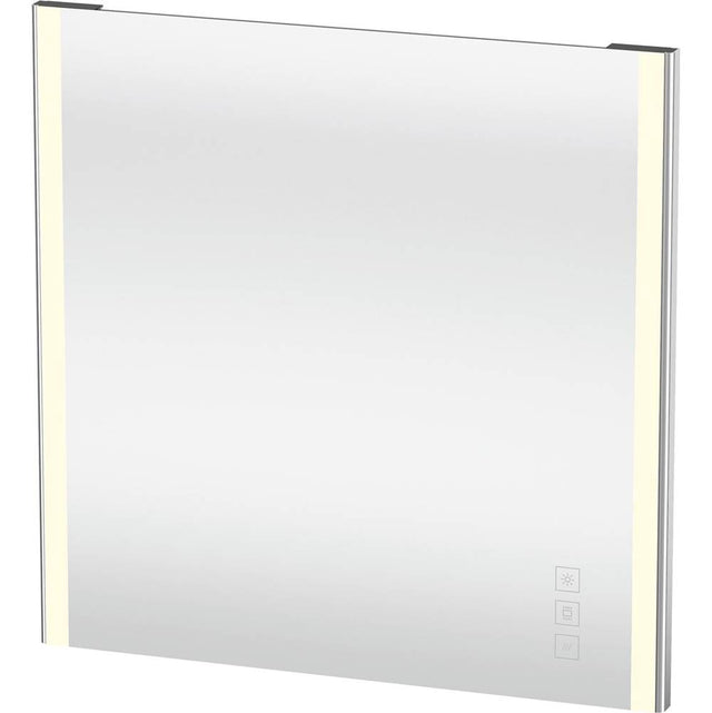 Duravit - XSquare Mirror with Lighting Chrome - Chrome