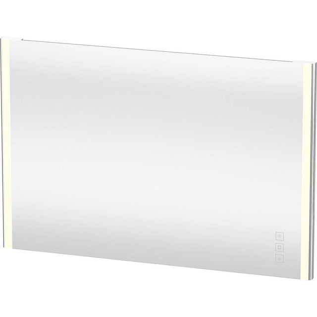 Duravit - XSquare Mirror with Lighting Chrome - Chrome