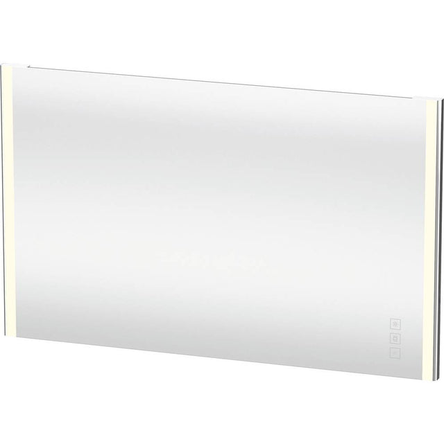 Duravit - XSquare Mirror with Lighting Chrome - Chrome