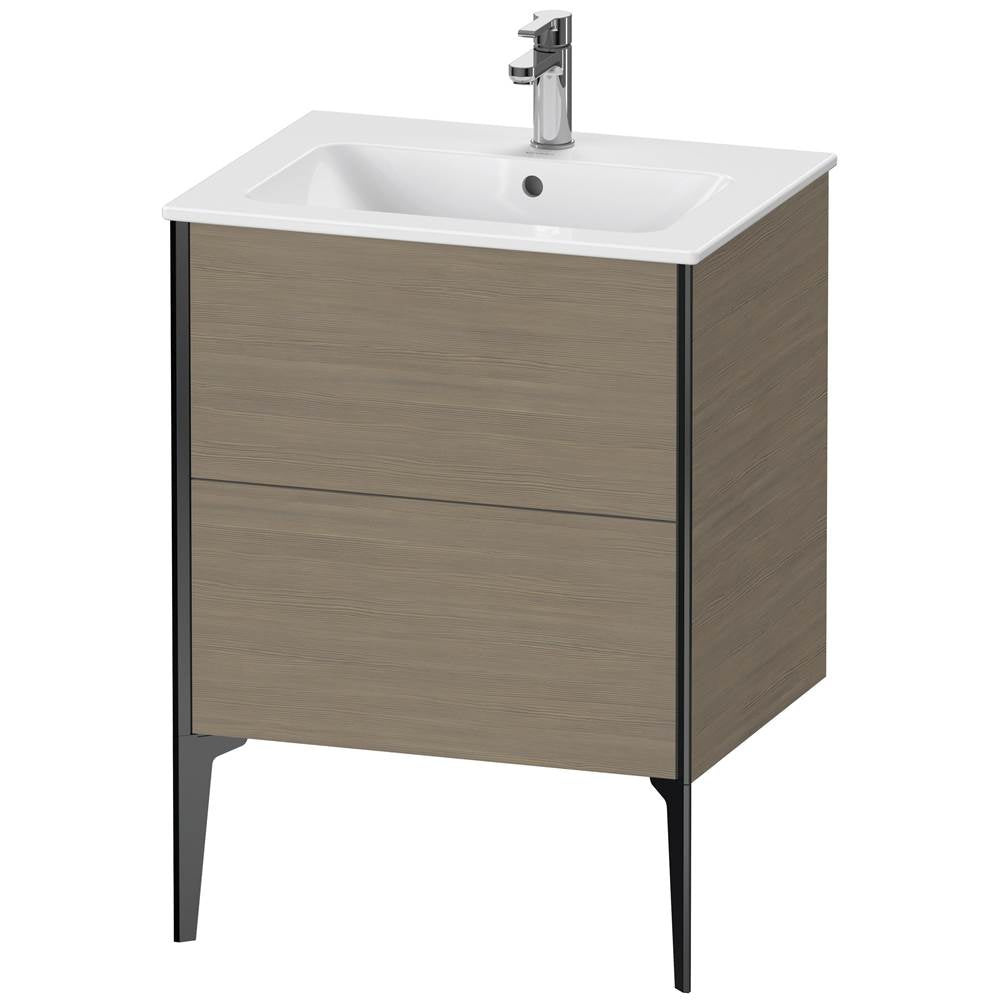 Duravit - XViu Two Drawer Floorstanding Vanity Unit Oak Terra - Oak Terra