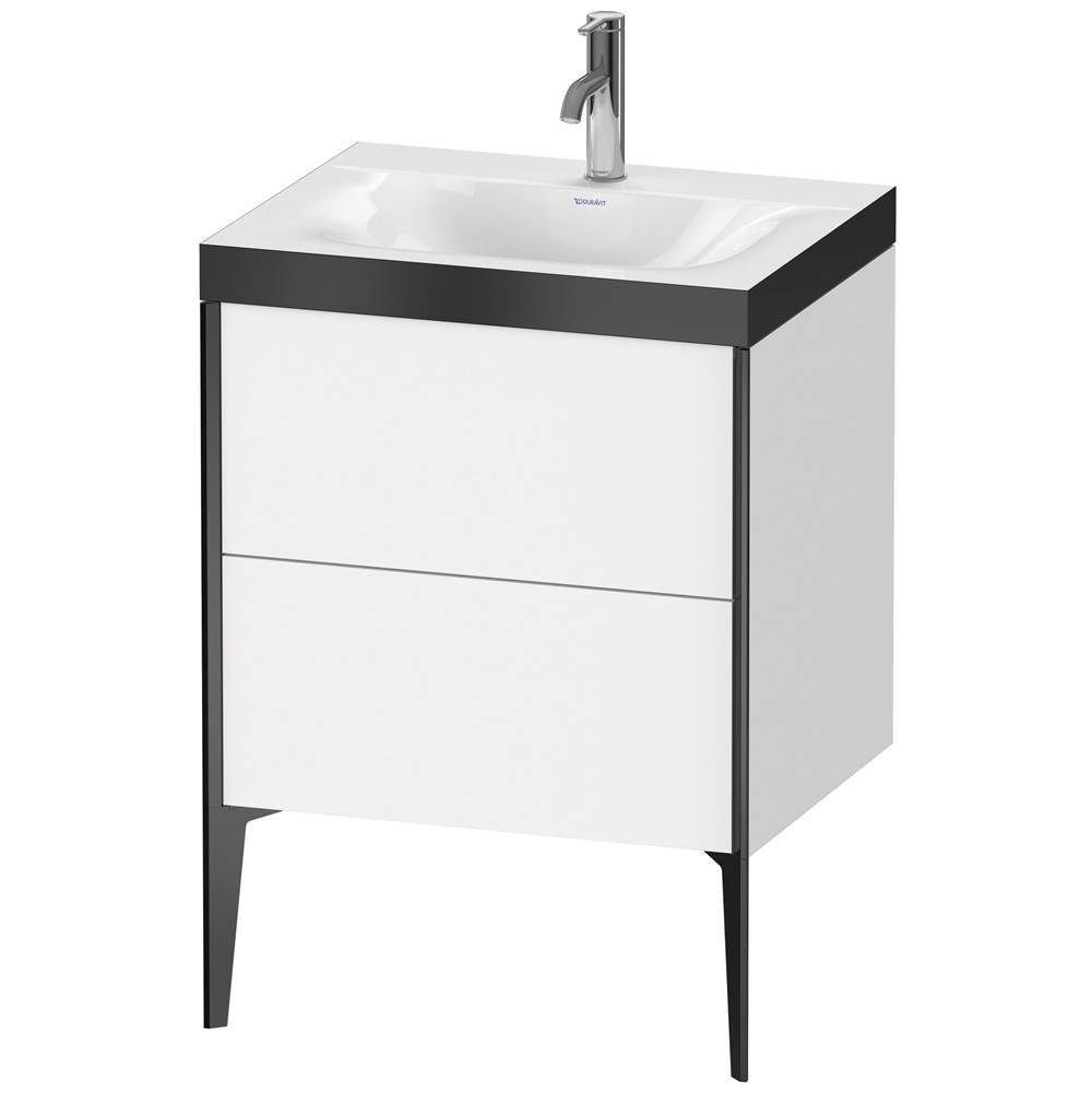 Duravit - XViu Two Drawer C-Bonded Floorstanding Vanity Kit White - White Matte