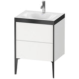 Duravit - XViu Two Drawer C-Bonded Floorstanding Vanity Kit White - White Matte