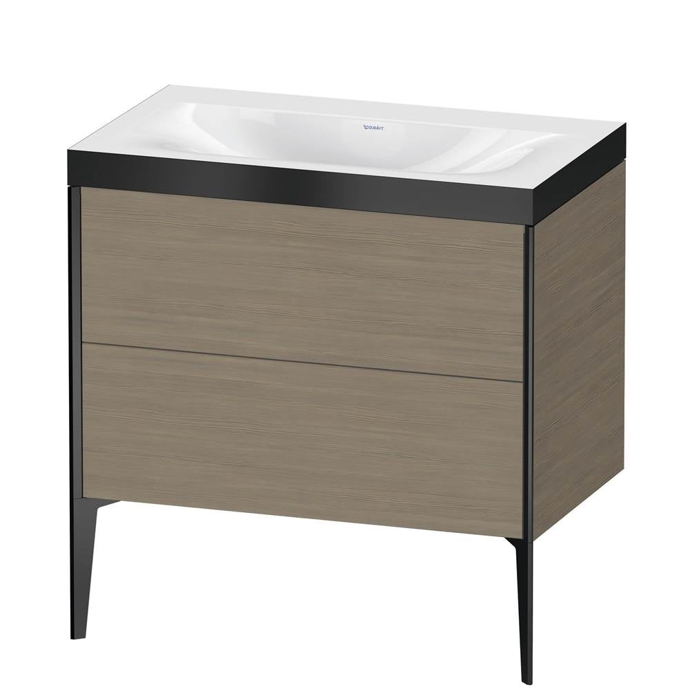 Duravit - XViu Two Drawer C-Bonded Floorstanding Vanity Kit Oak Terra - Oak Terra