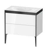 Duravit - XViu Two Drawer C-Bonded Floorstanding Vanity Kit White - White High Gloss