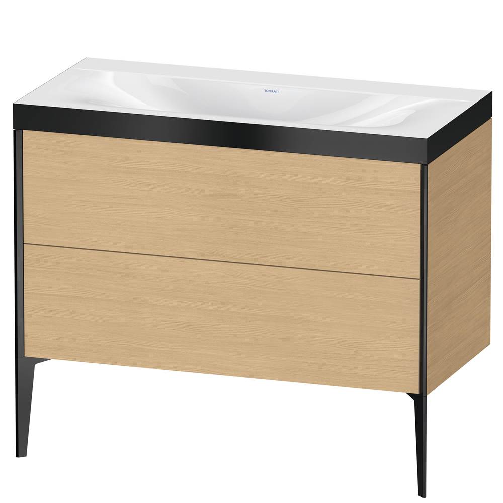Duravit - XViu Two Drawer C-Bonded Floorstanding Vanity Kit Natural Oak - Natural Oak