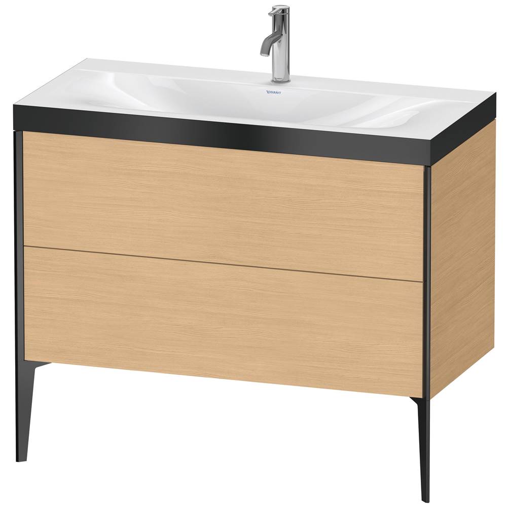 Duravit - XViu Two Drawer C-Bonded Floorstanding Vanity Kit Natural Oak - Natural Oak