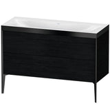 Duravit - XViu Two Drawer C-Bonded Floorstanding Vanity Kit Oak Black - Black Oak