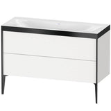 Duravit - XViu Two Drawer C-Bonded Floorstanding Vanity Kit White - White Matte
