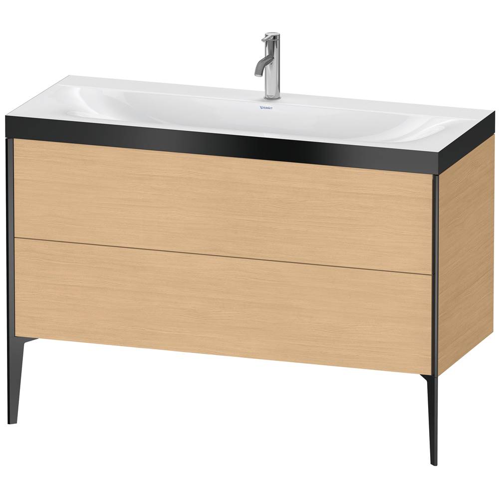 Duravit - XViu Two Drawer C-Bonded Floorstanding Vanity Kit Natural Oak - Natural Oak