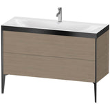 Duravit - XViu Two Drawer C-Bonded Floorstanding Vanity Kit Oak Terra - Oak Terra