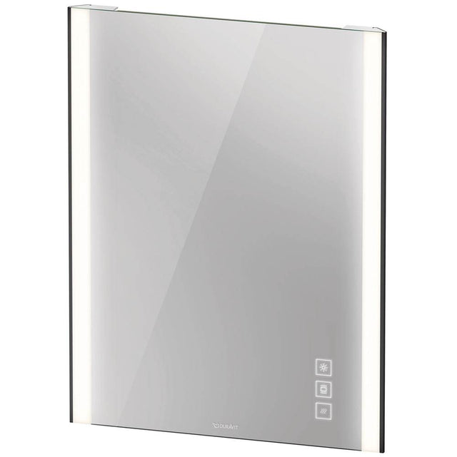 Duravit - XViu Icon Version Mirror with Lighting Black - Black Matte