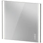 Duravit - XViu Icon Version Mirror with Lighting Black - Black Matte