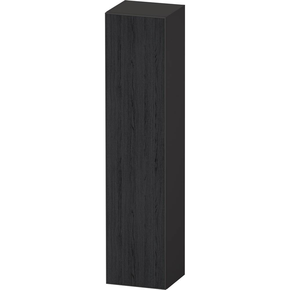 Duravit - Zencha Tall Cabinet - Black Oak With Graphite