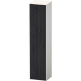 Duravit - Zencha Tall Cabinet - Black Oak With White