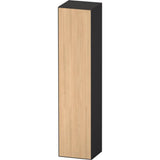 Duravit - Zencha Tall Cabinet - Natural Oak With Graphite