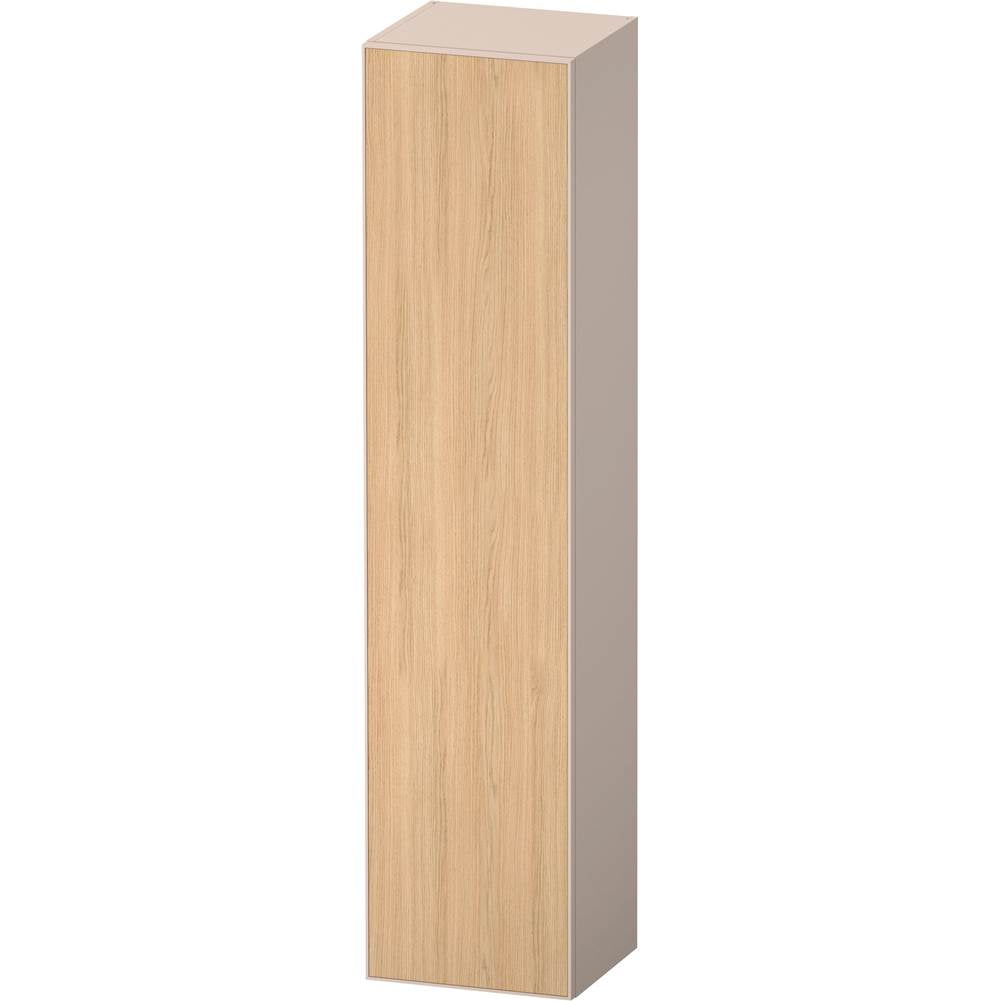 Duravit - Zencha Tall Cabinet - Natural Oak With Taupe