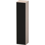 Duravit - Zencha Tall Cabinet - Black Line Structure With Taupe