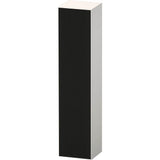 Duravit - Zencha Tall Cabinet - Black Line Structure With White