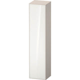 Duravit - Zencha Tall Cabinet - White With Taupe